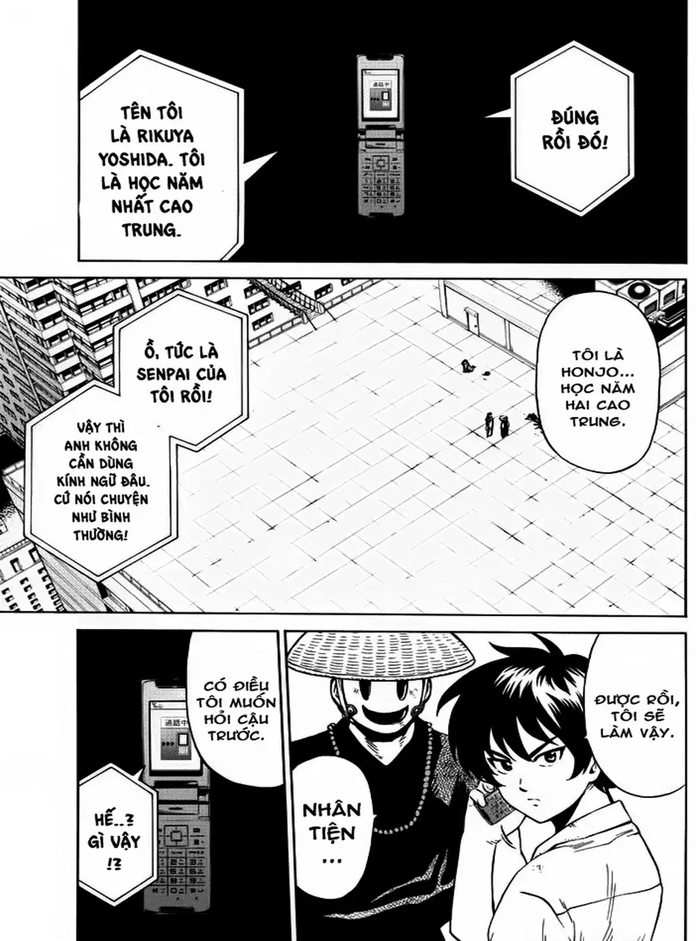 Truyện Tranh Đối Đầu Với Trọng Lực - Tenkuu Shinpan trang 4