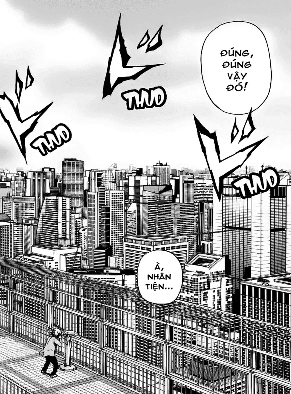 Truyện Tranh Đối Đầu Với Trọng Lực - Tenkuu Shinpan trang 4