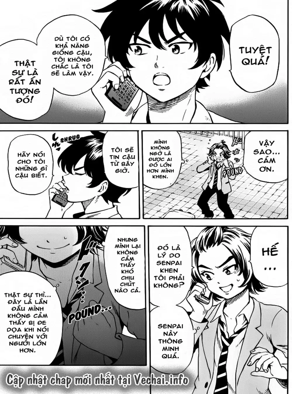 Truyện Tranh Đối Đầu Với Trọng Lực - Tenkuu Shinpan trang 4