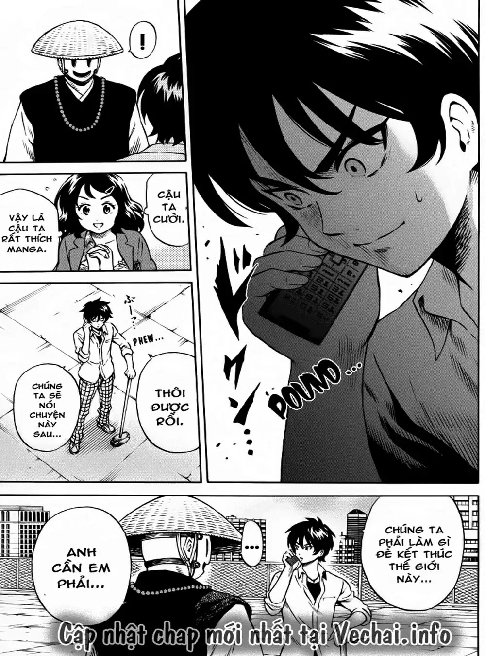 Truyện Tranh Đối Đầu Với Trọng Lực - Tenkuu Shinpan trang 4