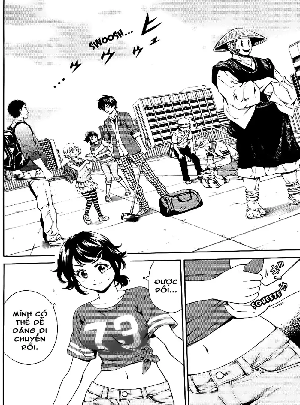Truyện Tranh Đối Đầu Với Trọng Lực - Tenkuu Shinpan trang 4