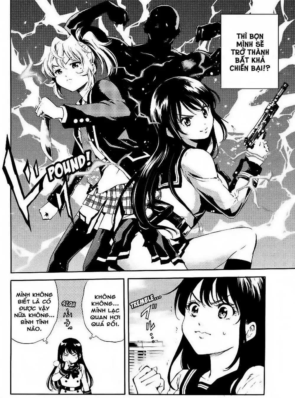 Truyện Tranh Đối Đầu Với Trọng Lực - Tenkuu Shinpan trang 4