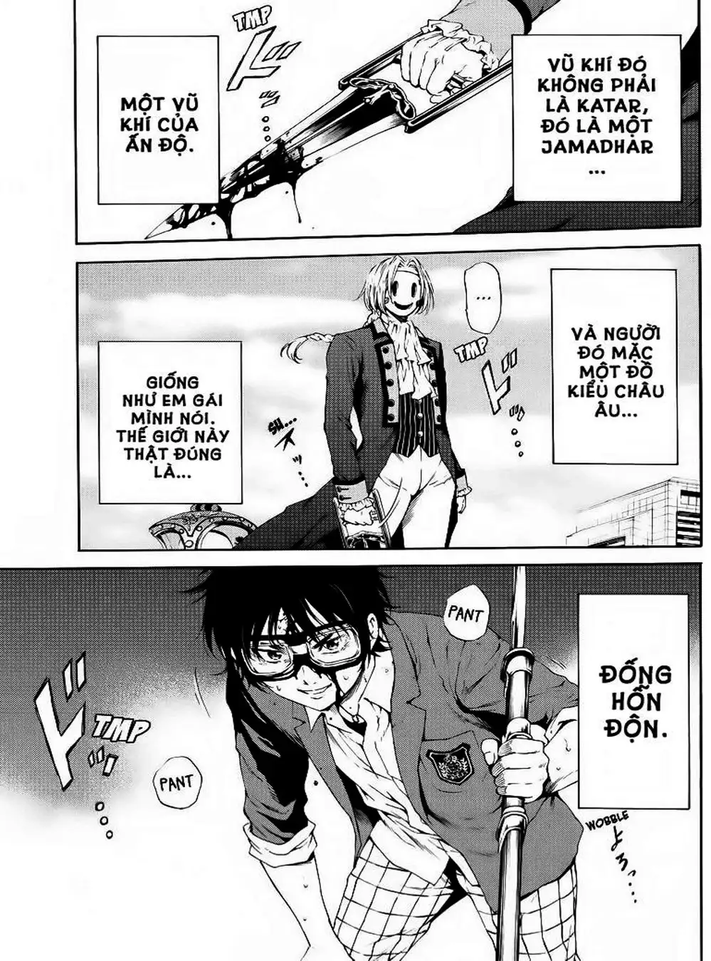 Truyện Tranh Đối Đầu Với Trọng Lực - Tenkuu Shinpan trang 4