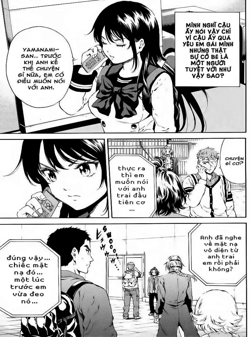 Truyện Tranh Đối Đầu Với Trọng Lực - Tenkuu Shinpan trang 4