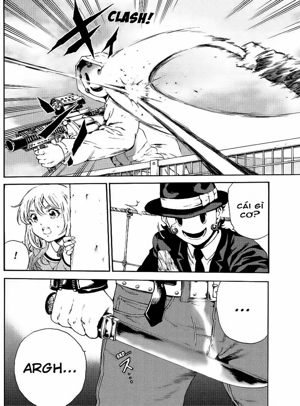 Truyện Tranh Đối Đầu Với Trọng Lực - Tenkuu Shinpan trang 4