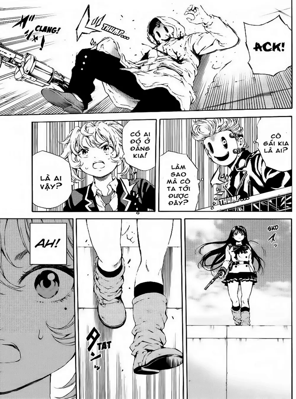 Truyện Tranh Đối Đầu Với Trọng Lực - Tenkuu Shinpan trang 4