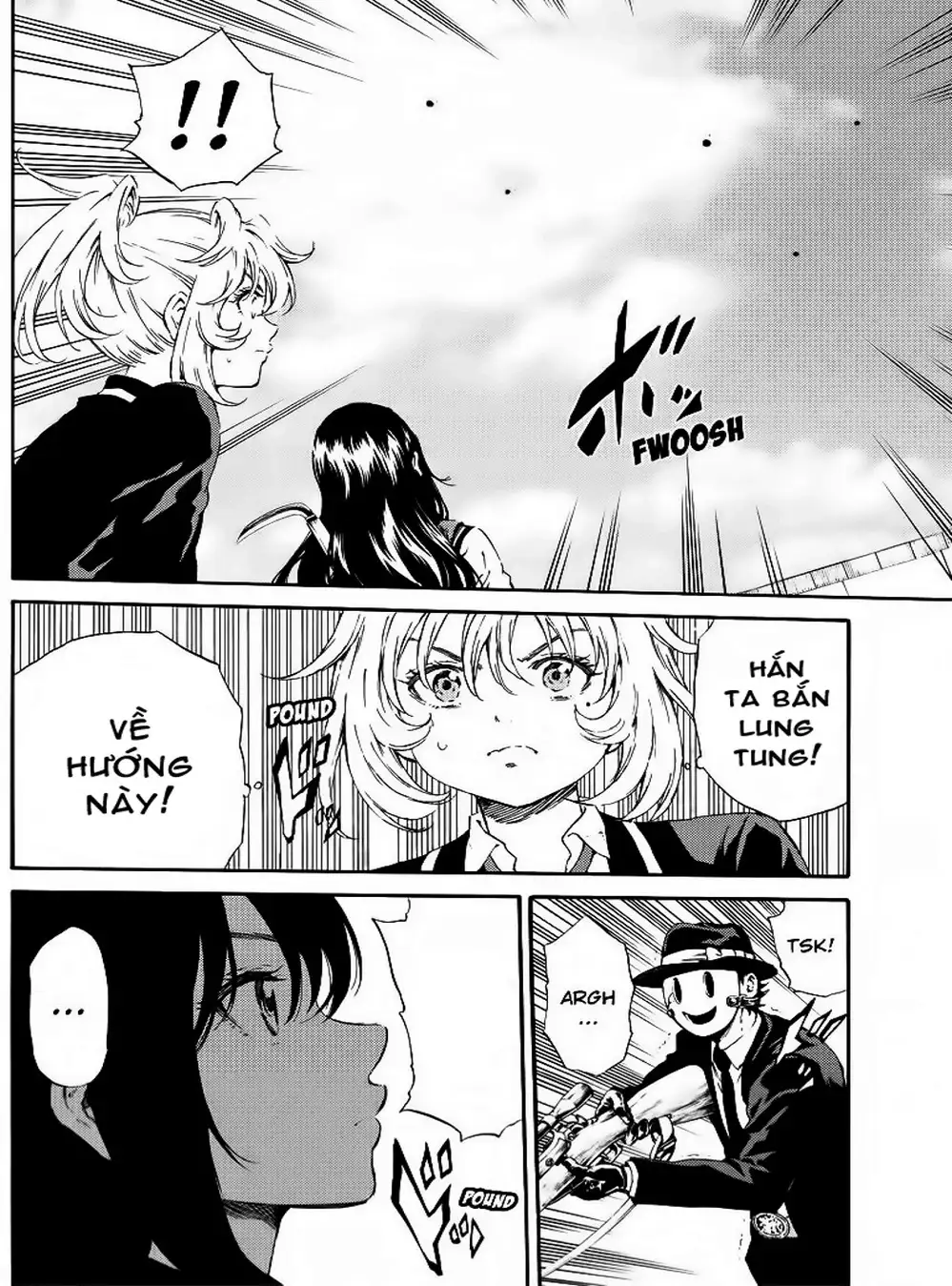 Truyện Tranh Đối Đầu Với Trọng Lực - Tenkuu Shinpan trang 4