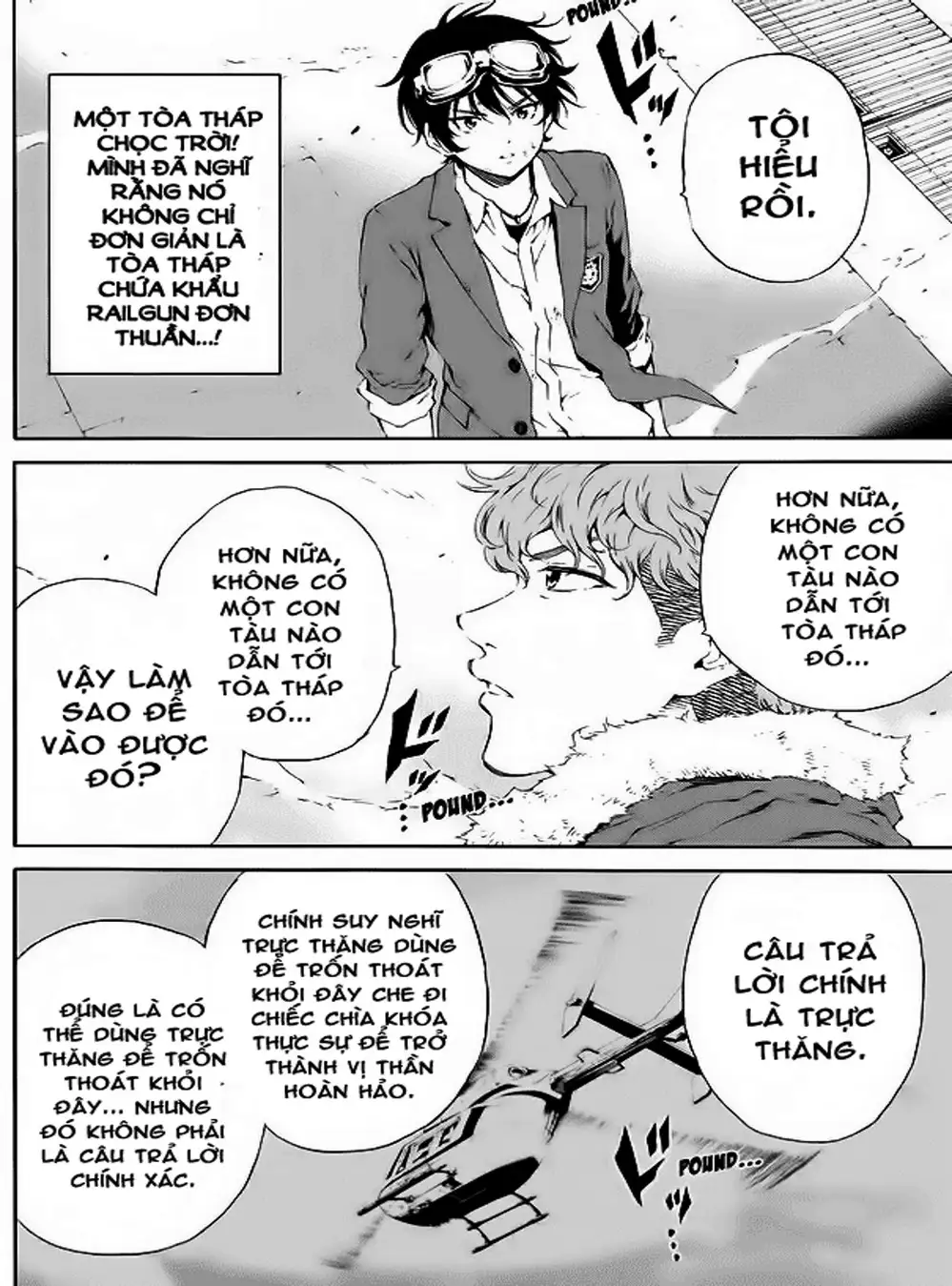 Truyện Tranh Đối Đầu Với Trọng Lực - Tenkuu Shinpan trang 4