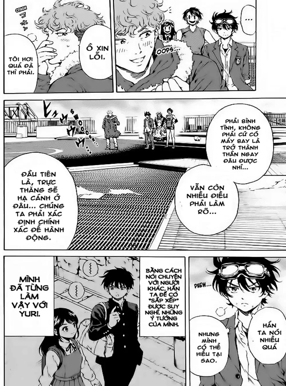 Truyện Tranh Đối Đầu Với Trọng Lực - Tenkuu Shinpan trang 4