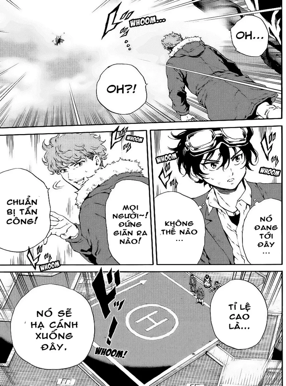 Truyện Tranh Đối Đầu Với Trọng Lực - Tenkuu Shinpan trang 4