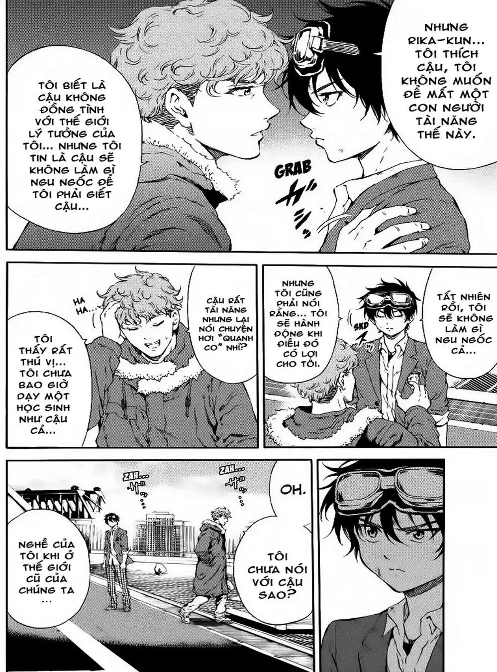 Truyện Tranh Đối Đầu Với Trọng Lực - Tenkuu Shinpan trang 4