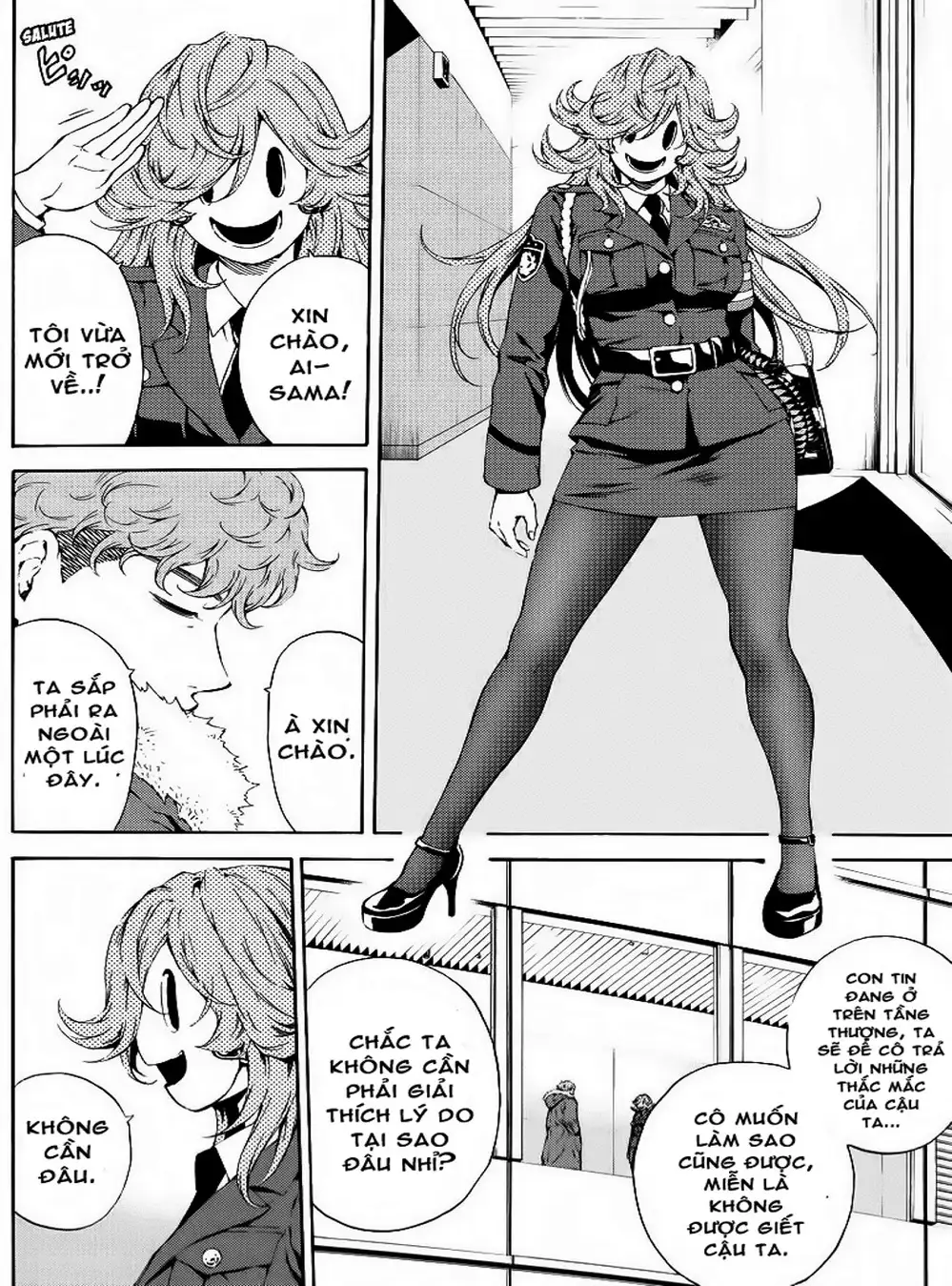 Truyện Tranh Đối Đầu Với Trọng Lực - Tenkuu Shinpan trang 4