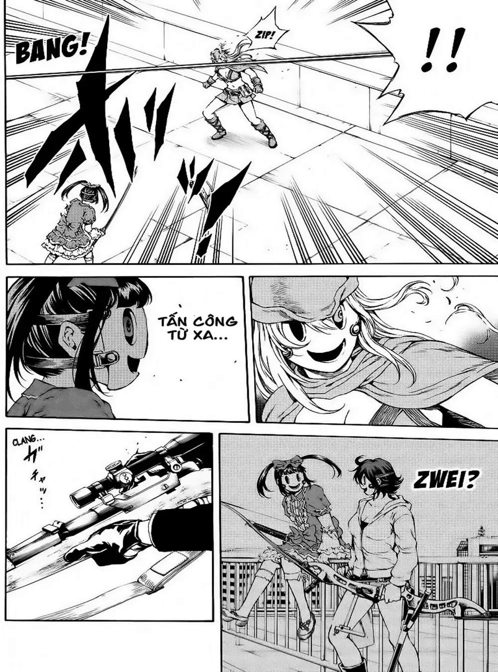 Truyện Tranh Đối Đầu Với Trọng Lực - Tenkuu Shinpan trang 4