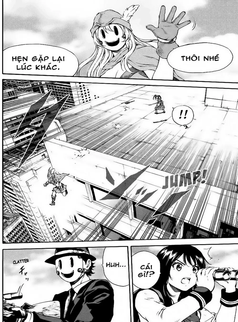 Truyện Tranh Đối Đầu Với Trọng Lực - Tenkuu Shinpan trang 4
