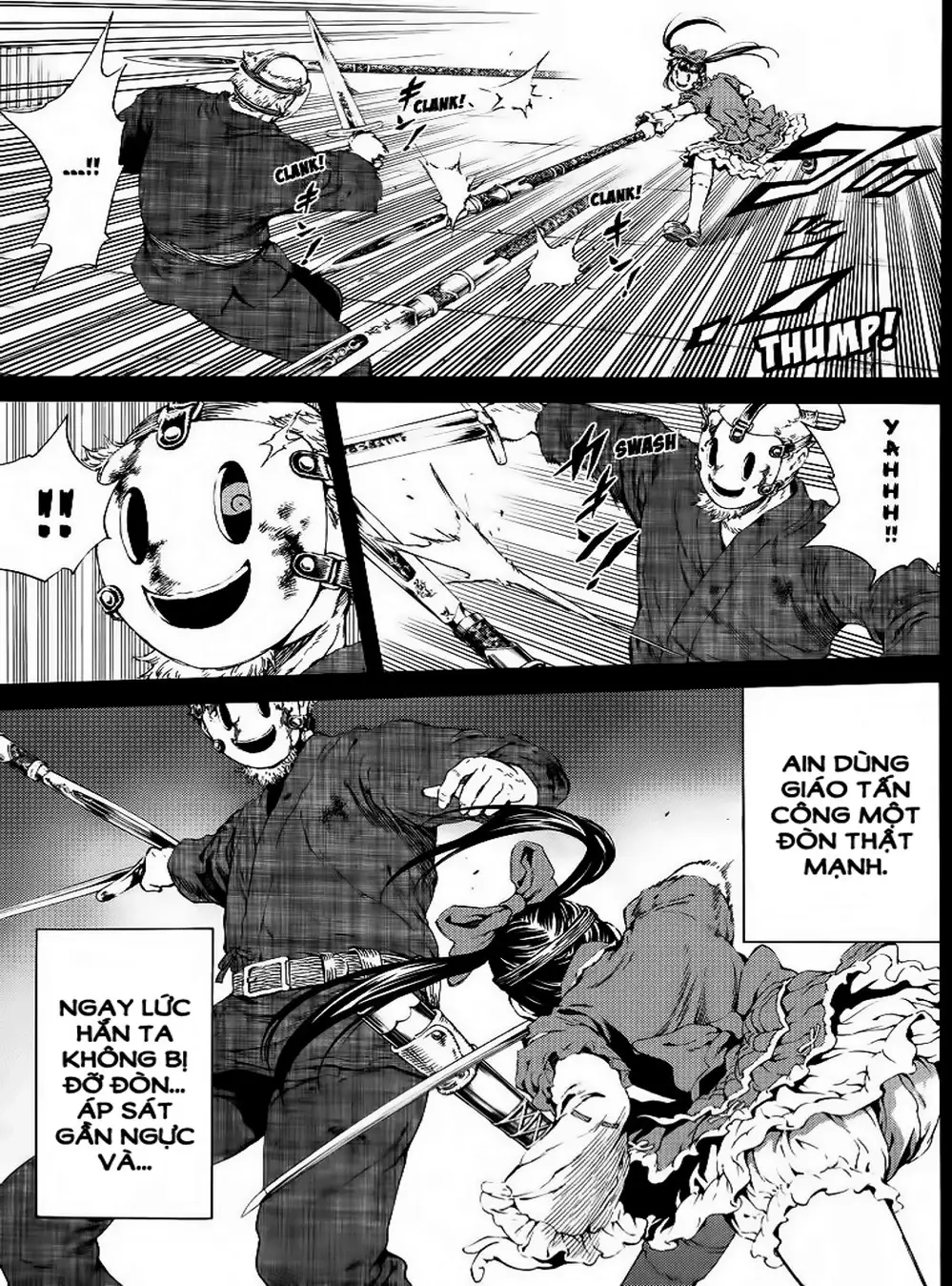 Truyện Tranh Đối Đầu Với Trọng Lực - Tenkuu Shinpan trang 4