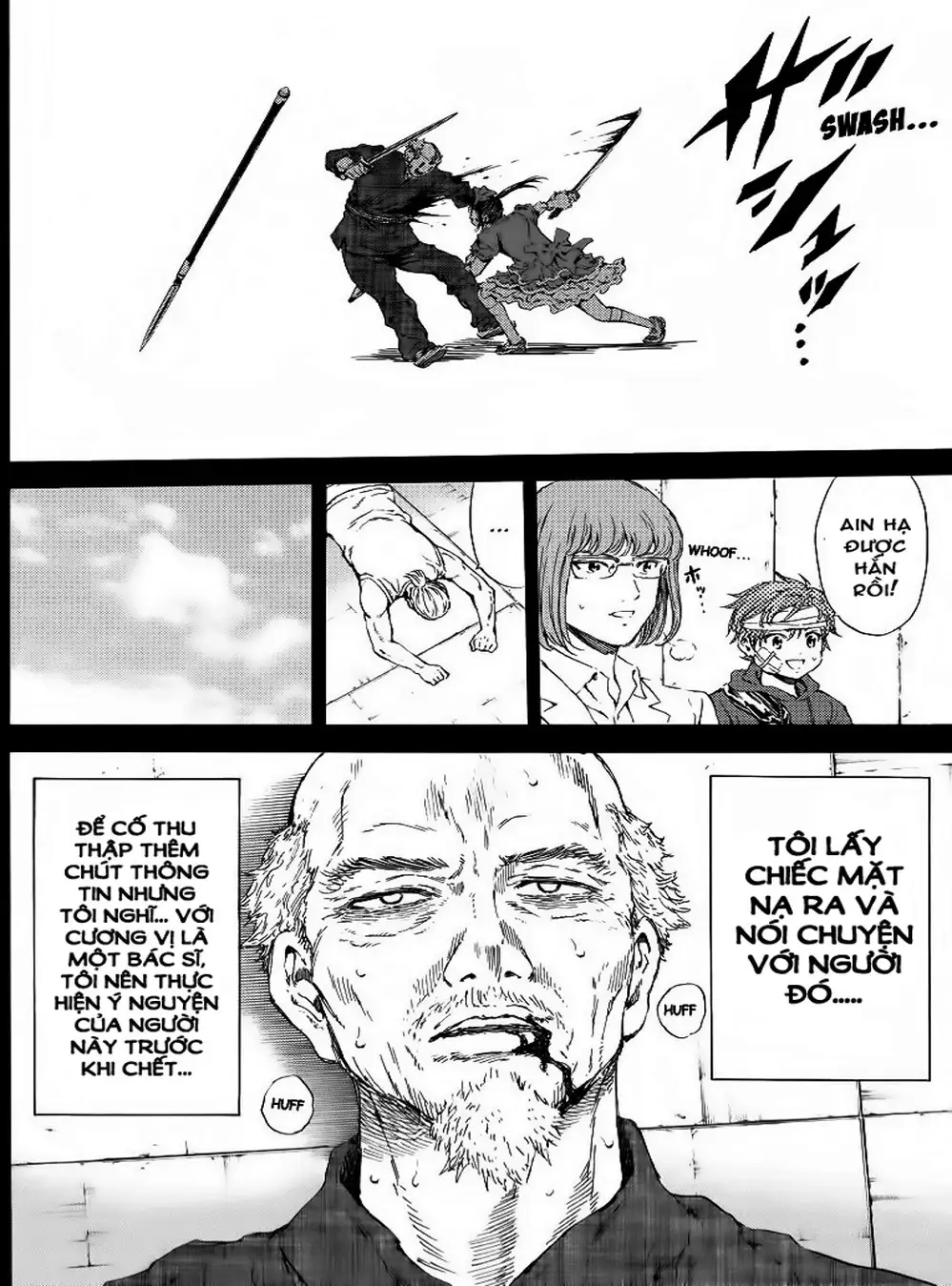 Truyện Tranh Đối Đầu Với Trọng Lực - Tenkuu Shinpan trang 4