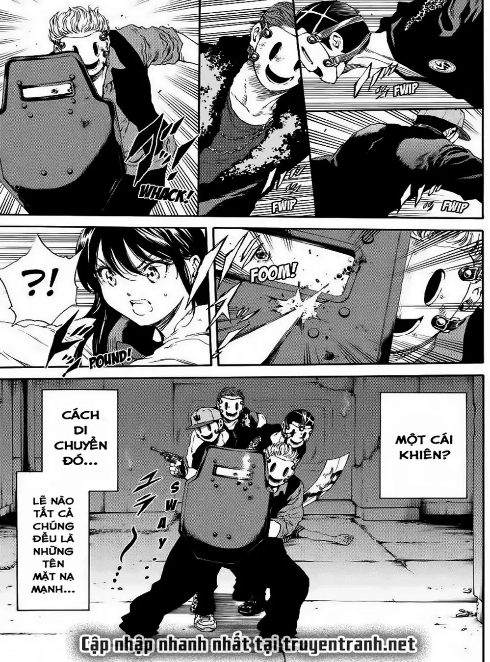 Truyện Tranh Đối Đầu Với Trọng Lực - Tenkuu Shinpan trang 4