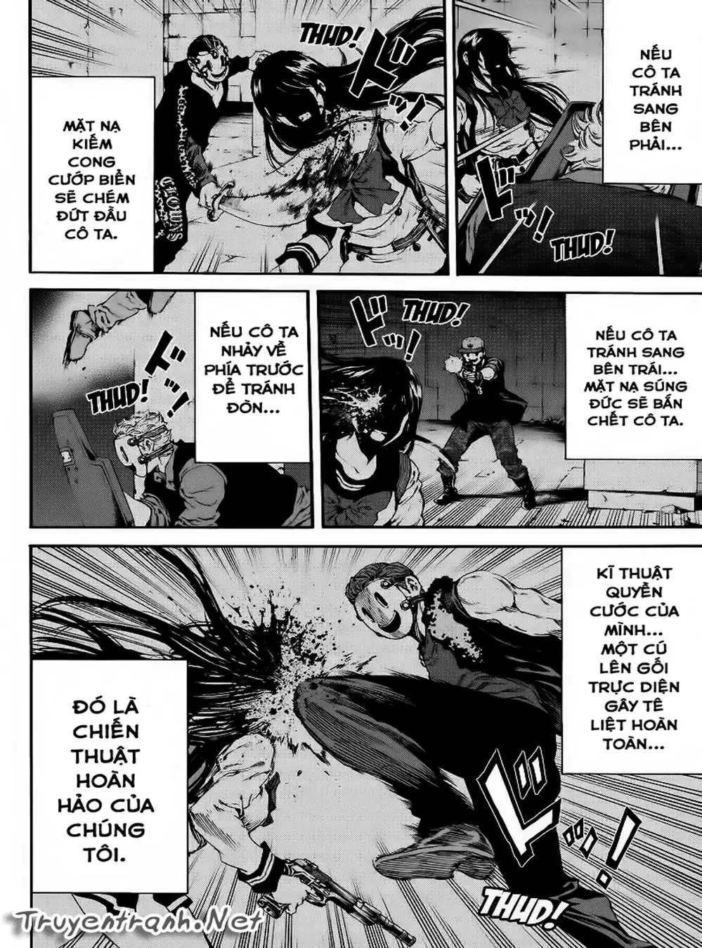 Truyện Tranh Đối Đầu Với Trọng Lực - Tenkuu Shinpan trang 4