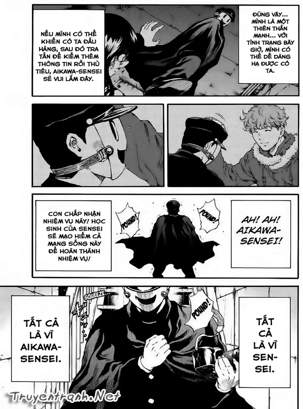 Truyện Tranh Đối Đầu Với Trọng Lực - Tenkuu Shinpan trang 4