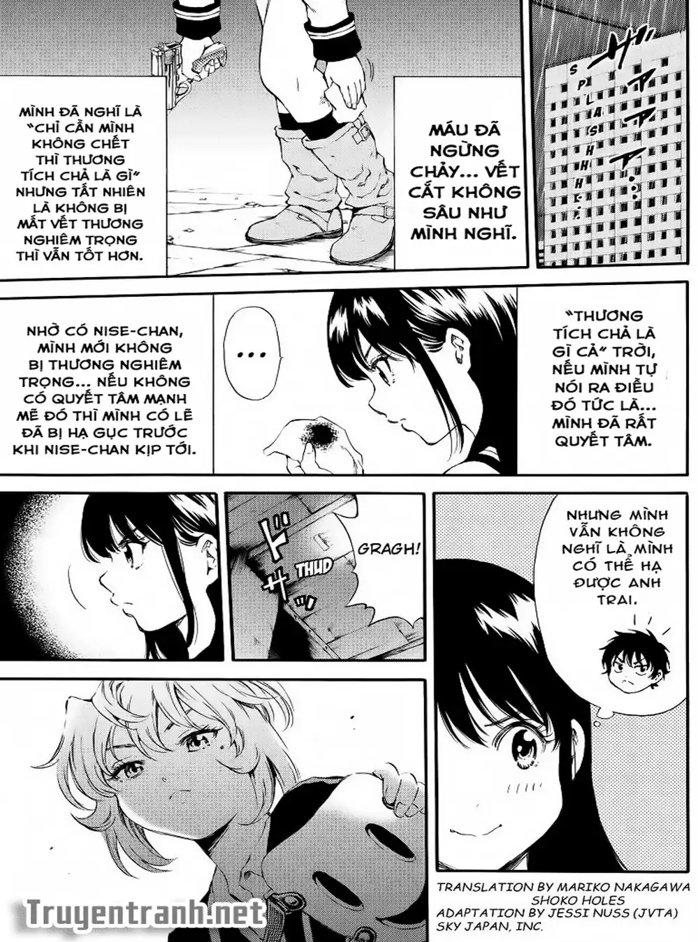 Truyện Tranh Đối Đầu Với Trọng Lực - Tenkuu Shinpan trang 4