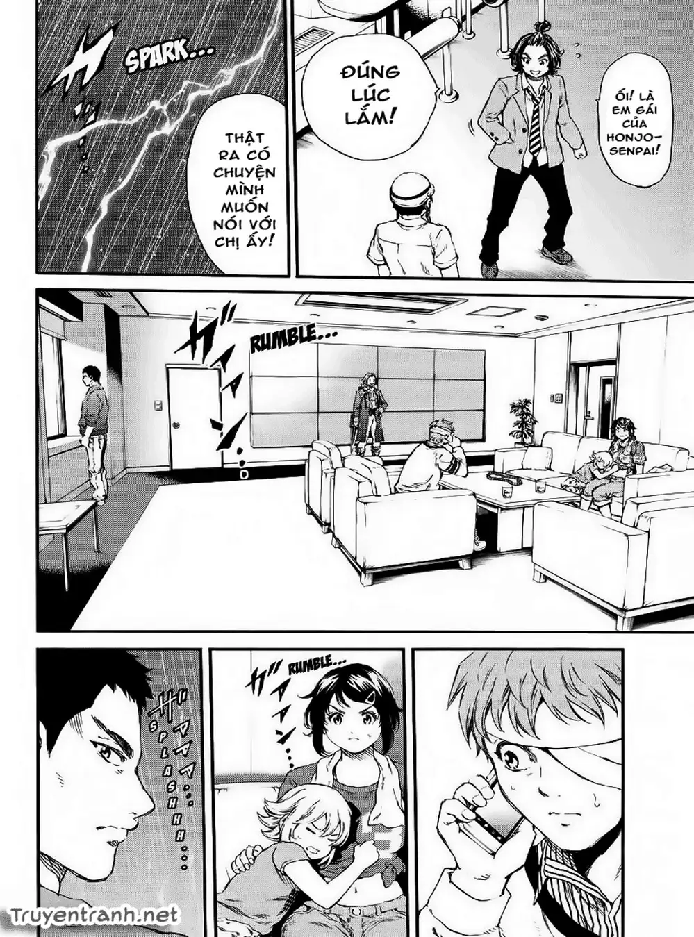 Truyện Tranh Đối Đầu Với Trọng Lực - Tenkuu Shinpan trang 4