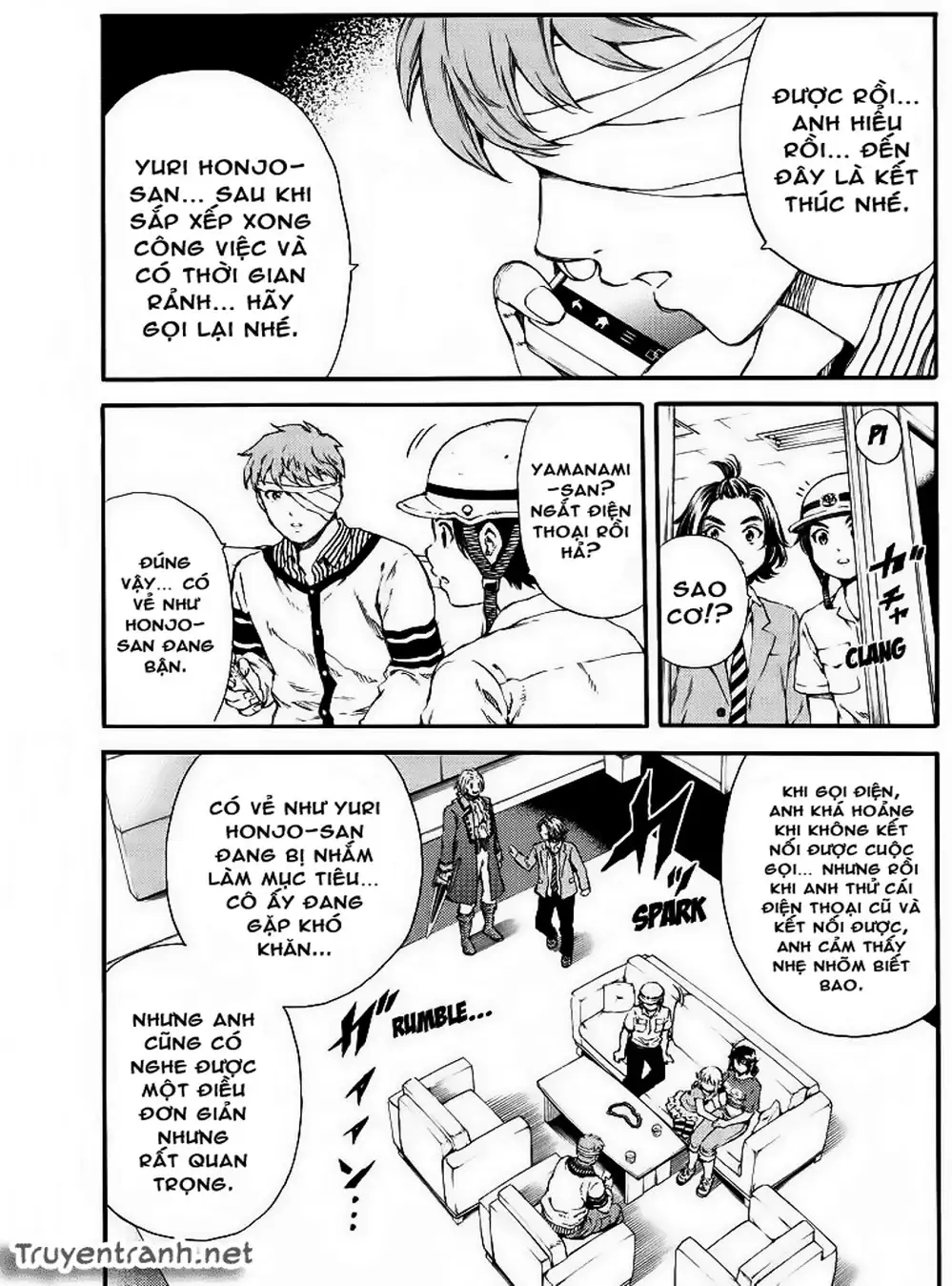 Truyện Tranh Đối Đầu Với Trọng Lực - Tenkuu Shinpan trang 4