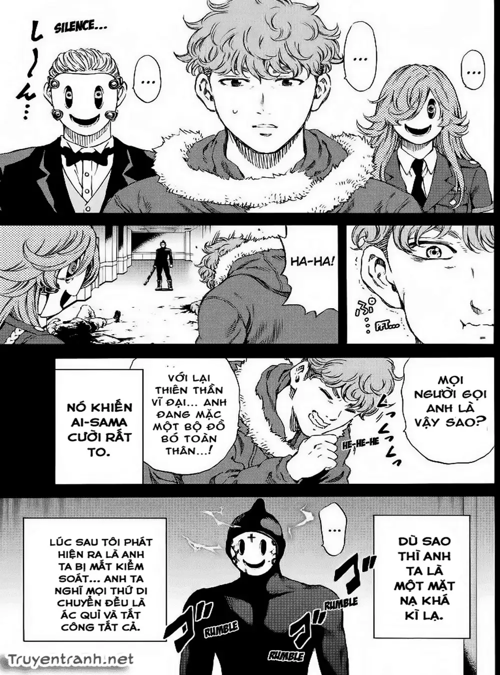 Truyện Tranh Đối Đầu Với Trọng Lực - Tenkuu Shinpan trang 4