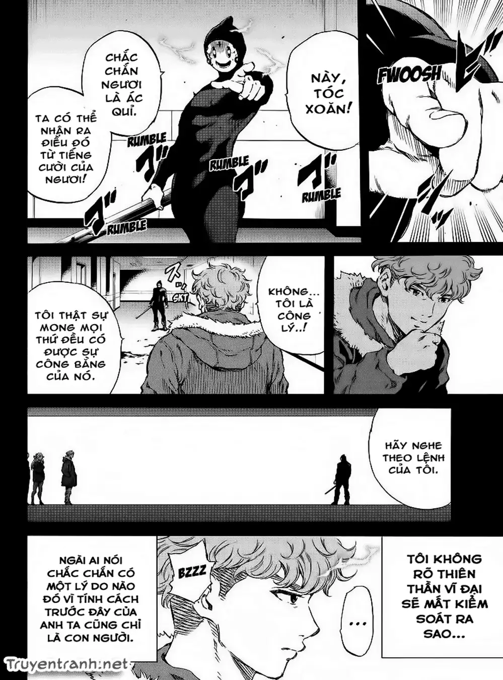 Truyện Tranh Đối Đầu Với Trọng Lực - Tenkuu Shinpan trang 4