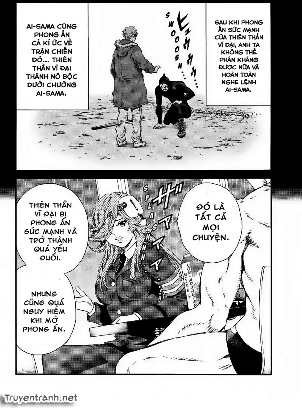 Truyện Tranh Đối Đầu Với Trọng Lực - Tenkuu Shinpan trang 4