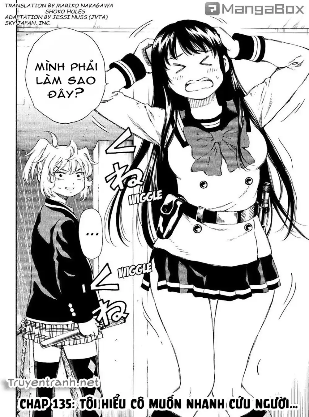 Truyện Tranh Đối Đầu Với Trọng Lực - Tenkuu Shinpan trang 4