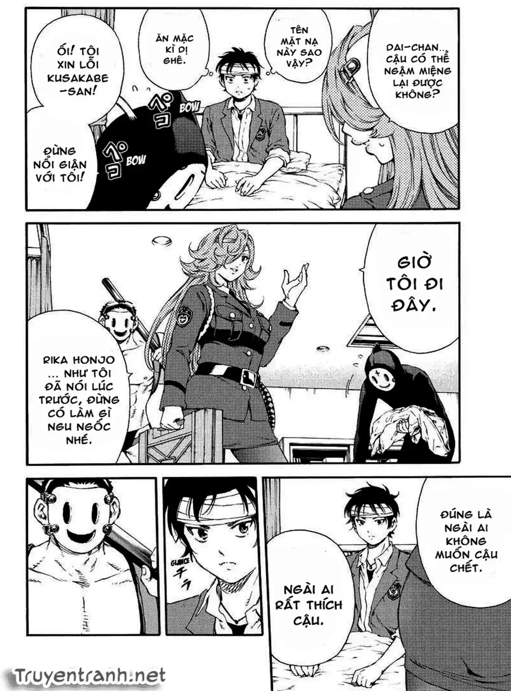 Truyện Tranh Đối Đầu Với Trọng Lực - Tenkuu Shinpan trang 4