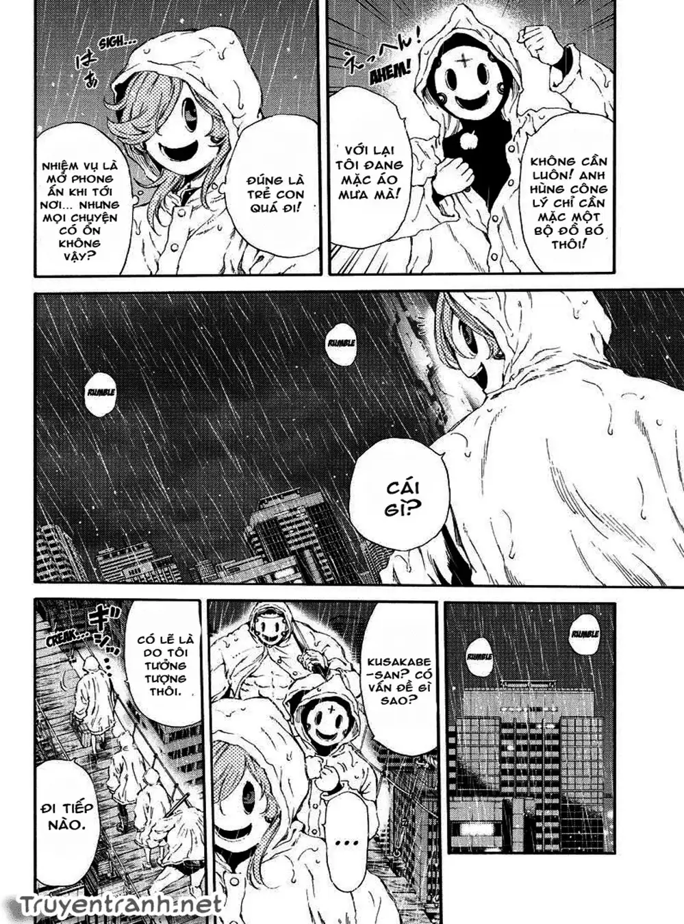Truyện Tranh Đối Đầu Với Trọng Lực - Tenkuu Shinpan trang 4