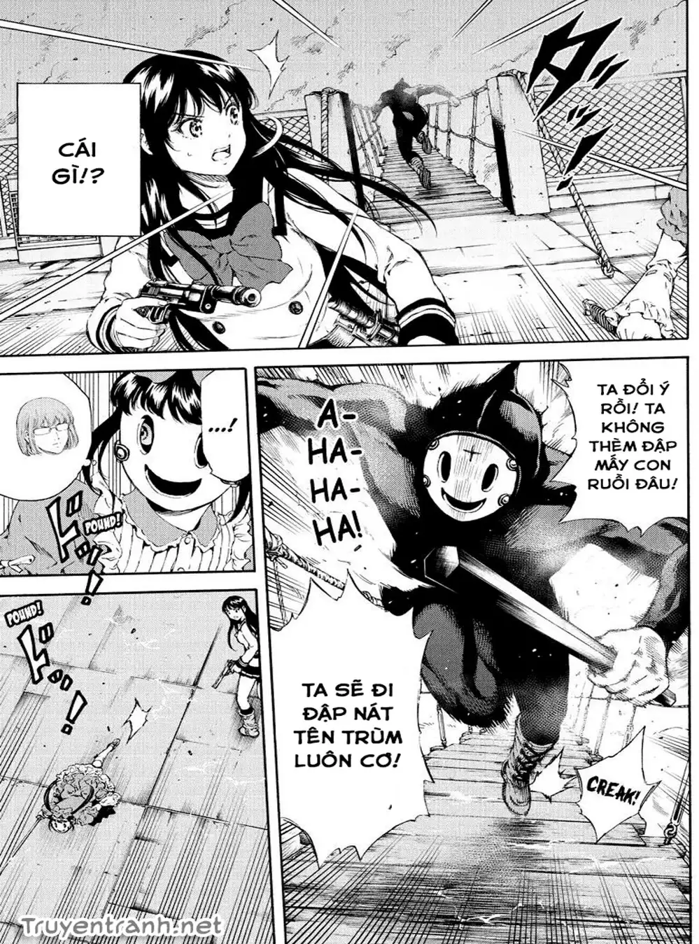 Truyện Tranh Đối Đầu Với Trọng Lực - Tenkuu Shinpan trang 4