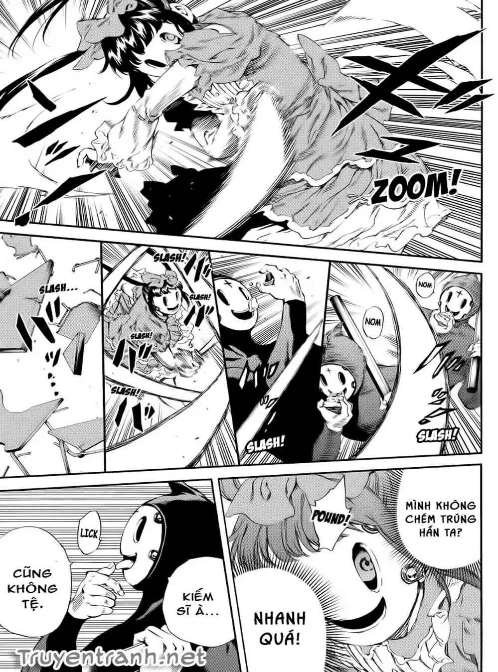 Truyện Tranh Đối Đầu Với Trọng Lực - Tenkuu Shinpan trang 4