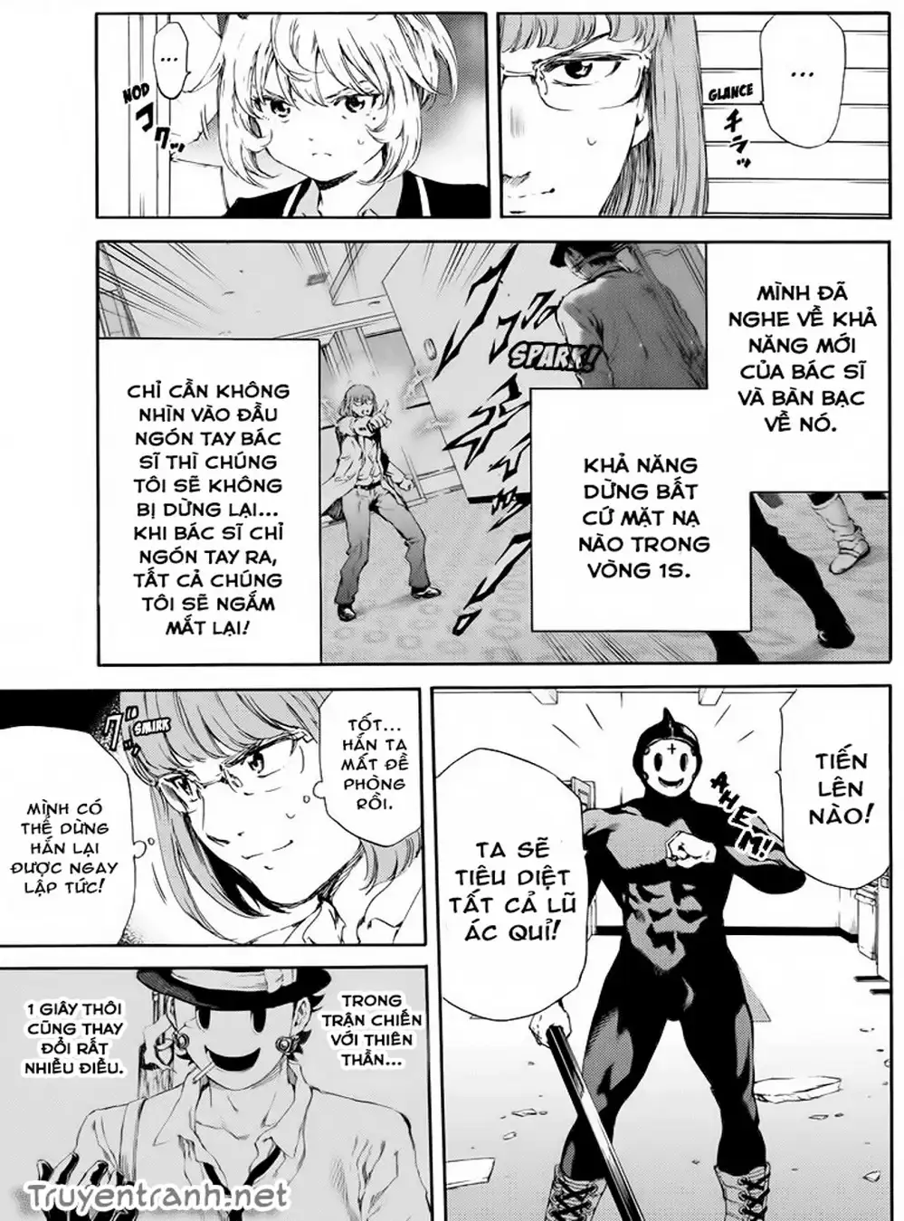 Truyện Tranh Đối Đầu Với Trọng Lực - Tenkuu Shinpan trang 4