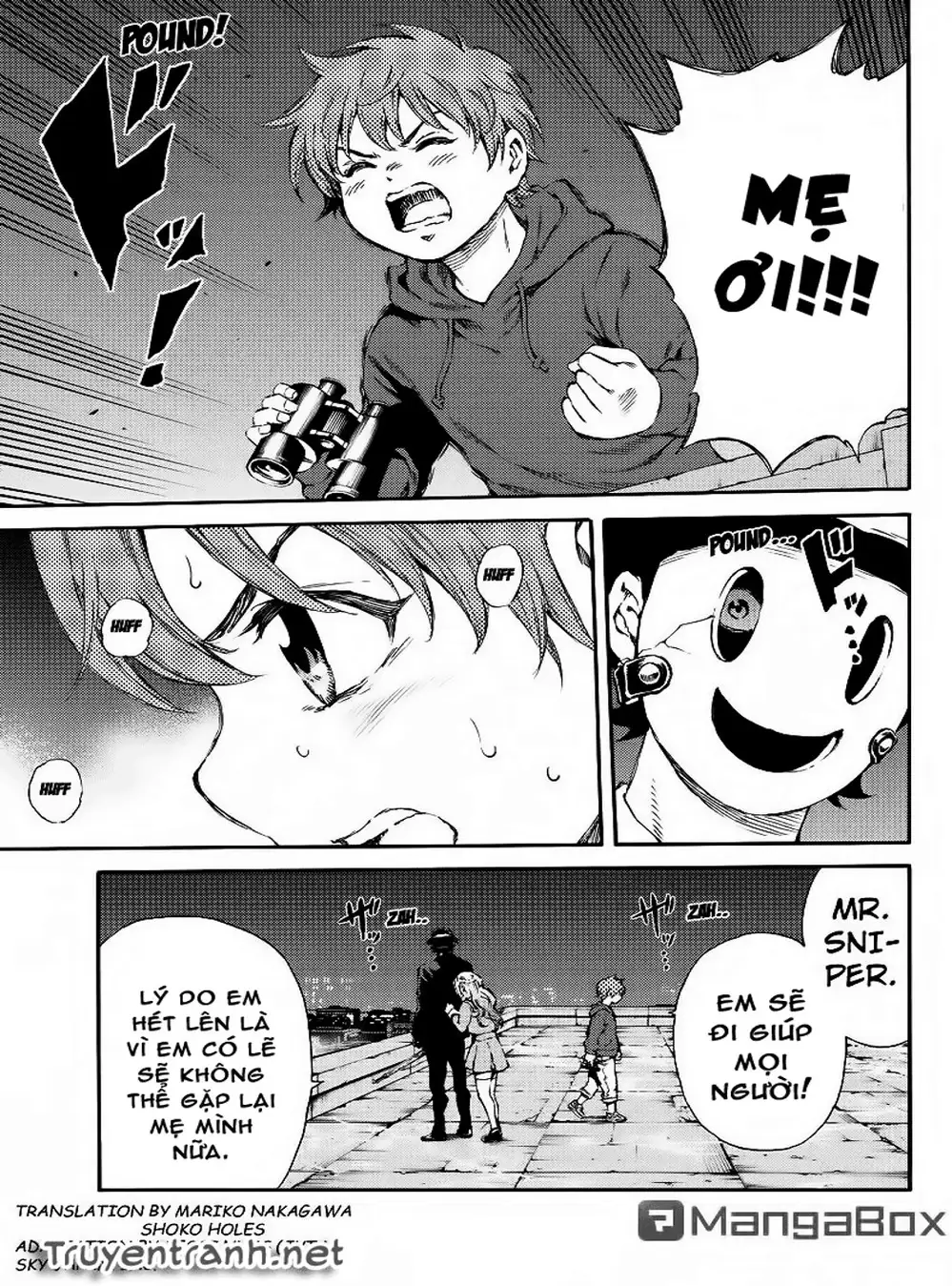 Truyện Tranh Đối Đầu Với Trọng Lực - Tenkuu Shinpan trang 4