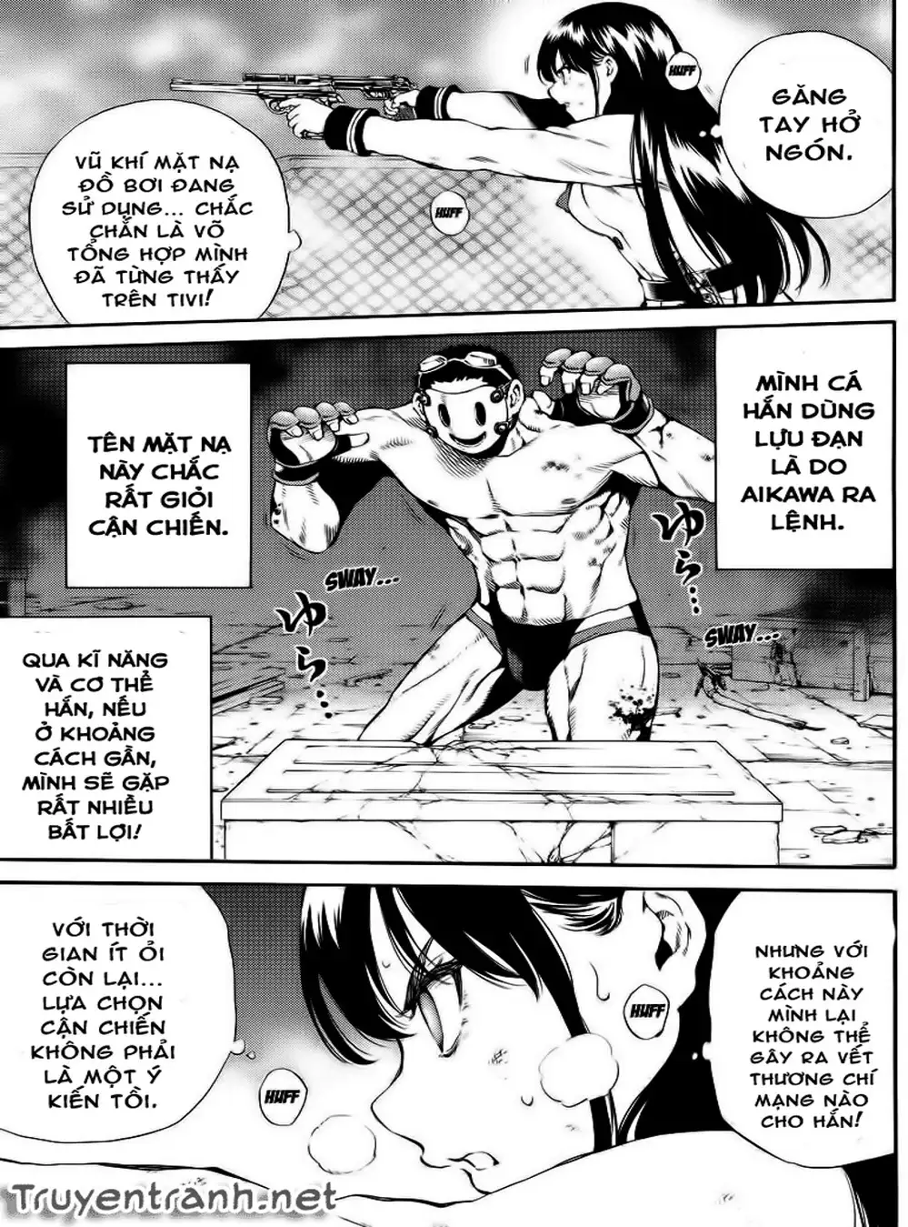 Truyện Tranh Đối Đầu Với Trọng Lực - Tenkuu Shinpan trang 4