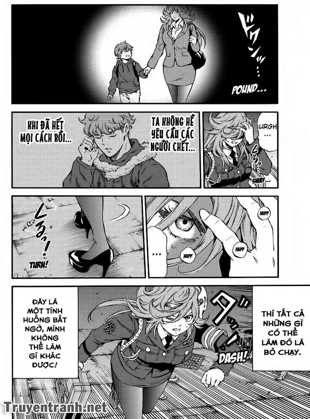 Truyện Tranh Đối Đầu Với Trọng Lực - Tenkuu Shinpan trang 4