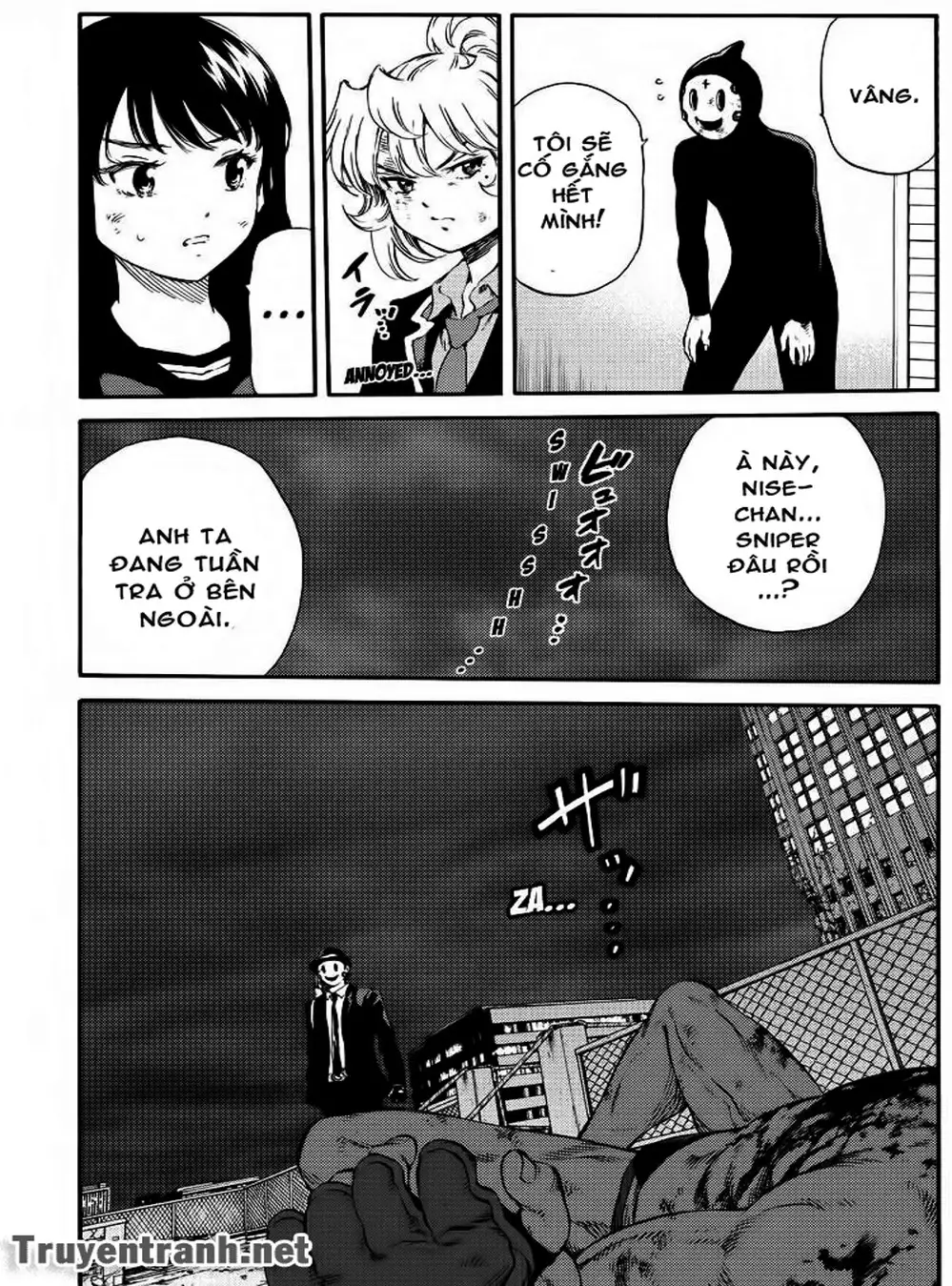 Truyện Tranh Đối Đầu Với Trọng Lực - Tenkuu Shinpan trang 4