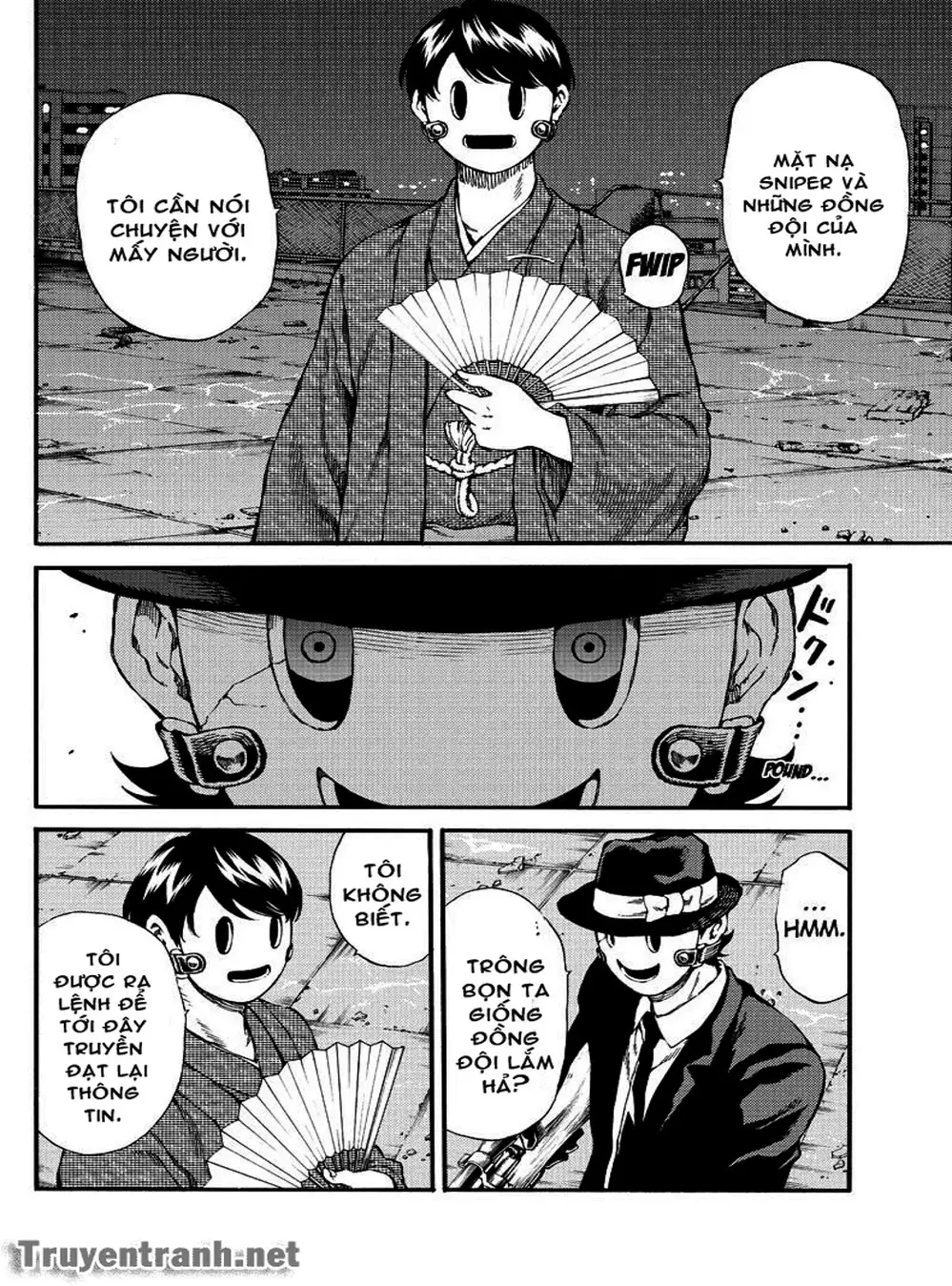 Truyện Tranh Đối Đầu Với Trọng Lực - Tenkuu Shinpan trang 4