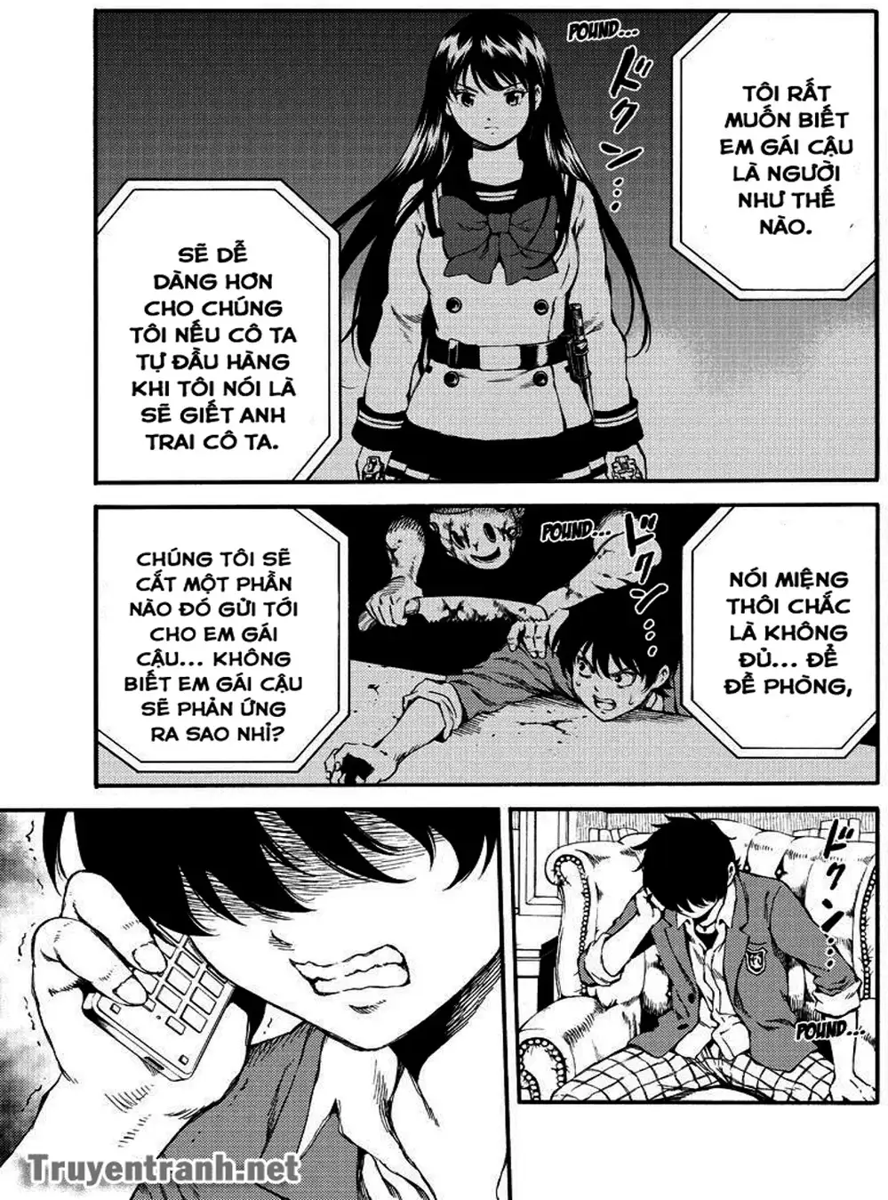 Truyện Tranh Đối Đầu Với Trọng Lực - Tenkuu Shinpan trang 4