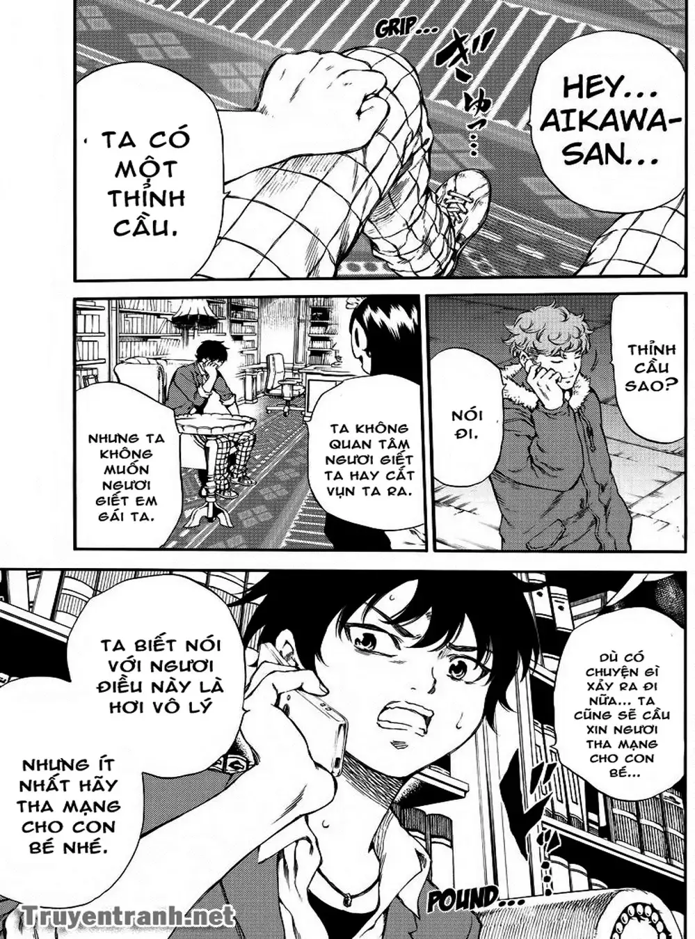 Truyện Tranh Đối Đầu Với Trọng Lực - Tenkuu Shinpan trang 4