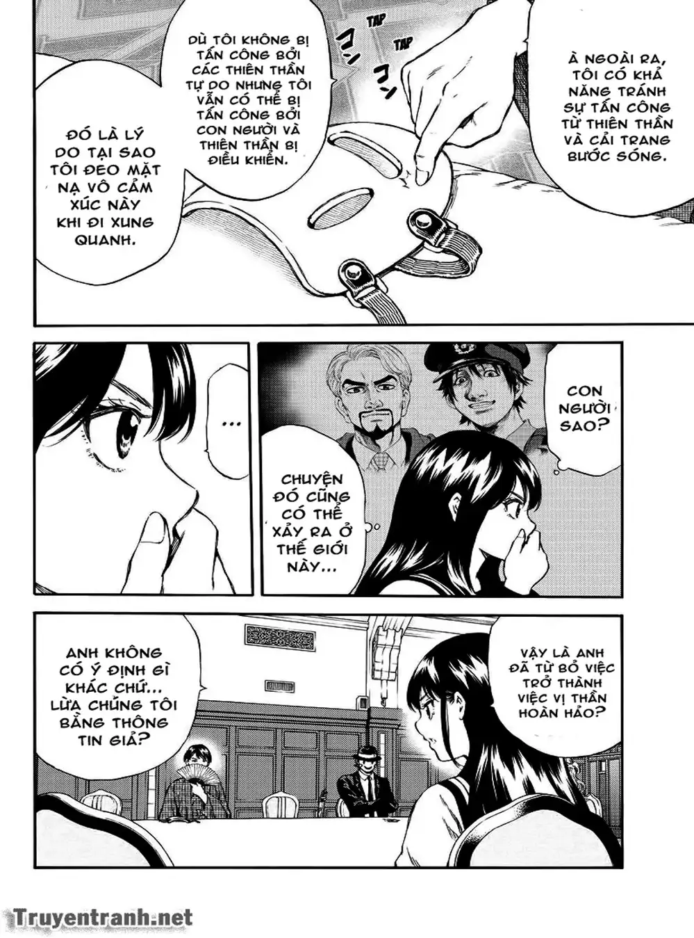 Truyện Tranh Đối Đầu Với Trọng Lực - Tenkuu Shinpan trang 4