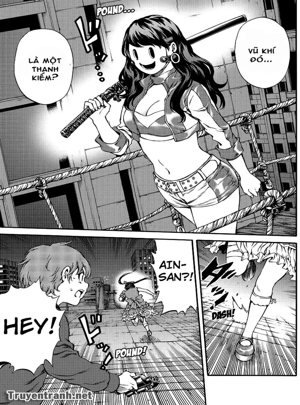 Truyện Tranh Đối Đầu Với Trọng Lực - Tenkuu Shinpan trang 4