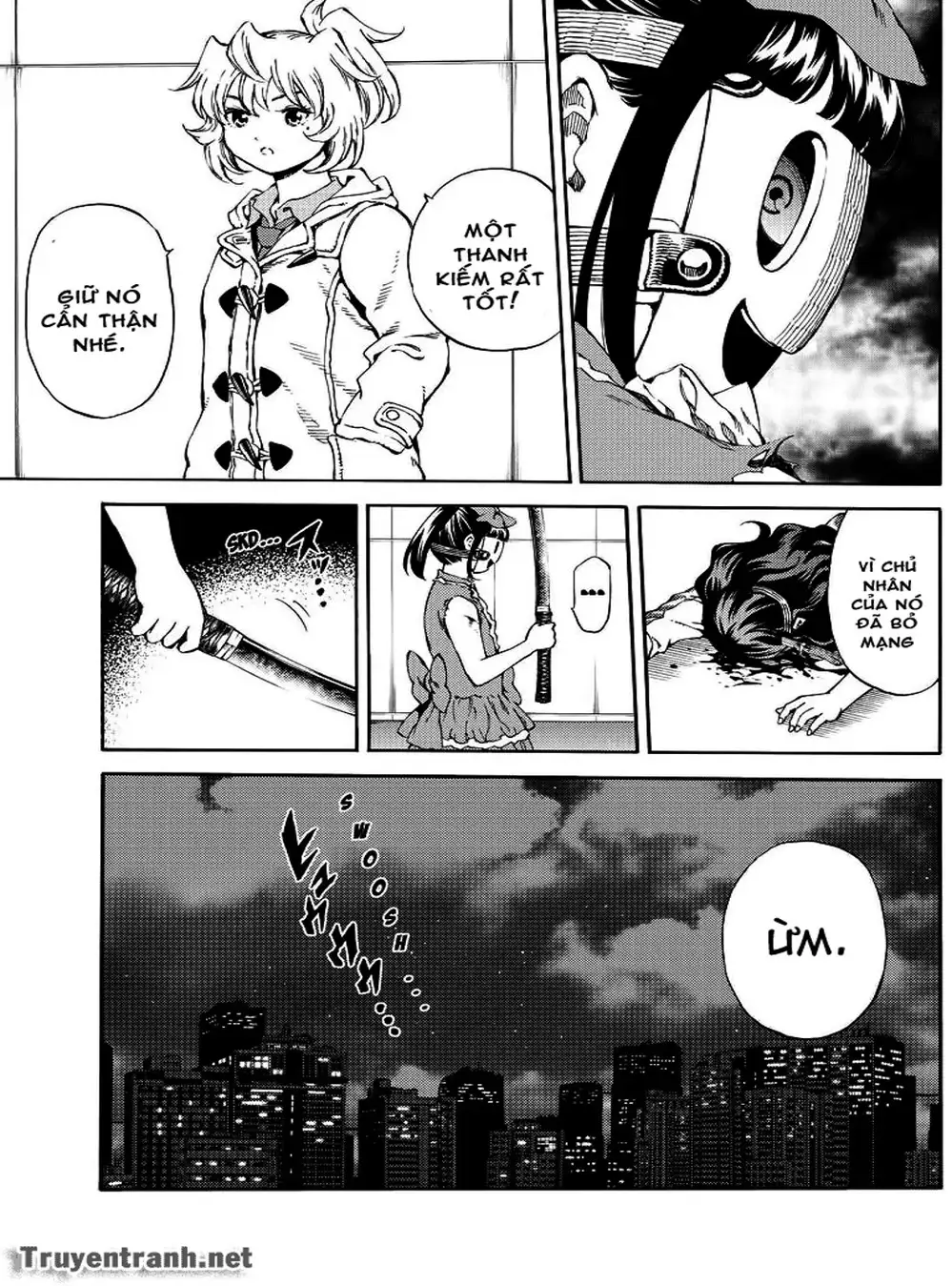 Truyện Tranh Đối Đầu Với Trọng Lực - Tenkuu Shinpan trang 4