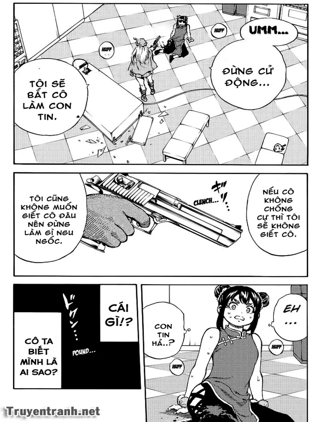 Truyện Tranh Đối Đầu Với Trọng Lực - Tenkuu Shinpan trang 4