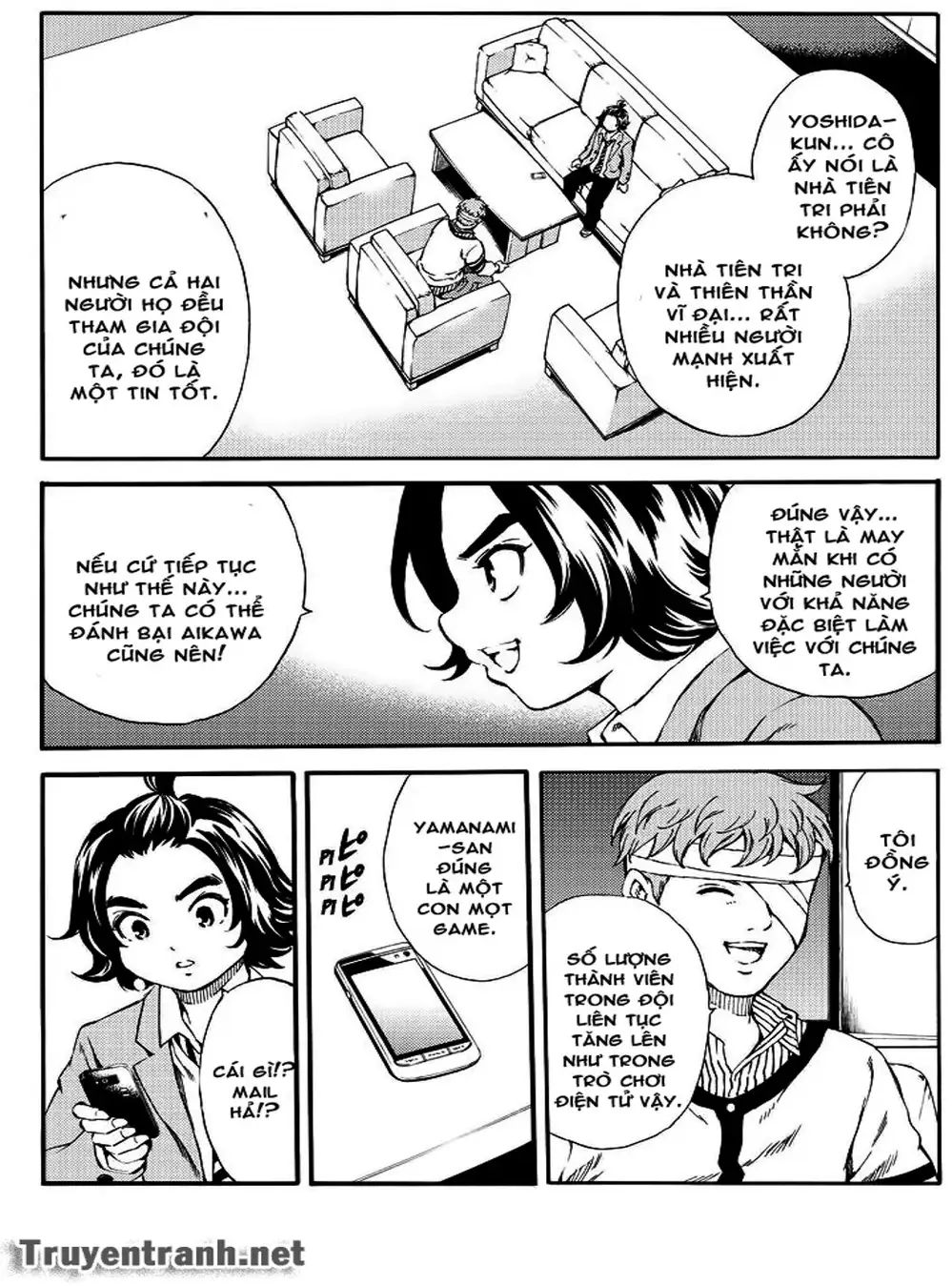 Truyện Tranh Đối Đầu Với Trọng Lực - Tenkuu Shinpan trang 4