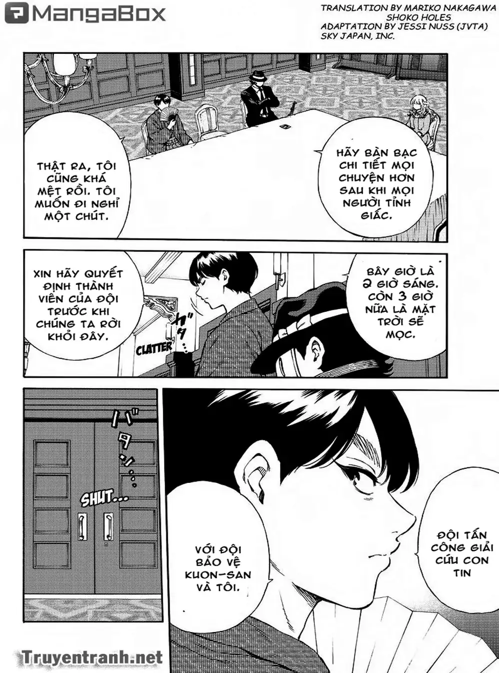 Truyện Tranh Đối Đầu Với Trọng Lực - Tenkuu Shinpan trang 4