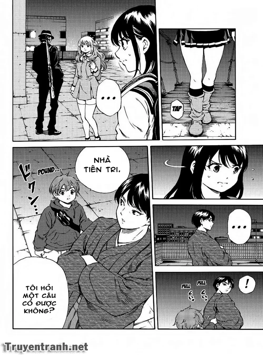 Truyện Tranh Đối Đầu Với Trọng Lực - Tenkuu Shinpan trang 4