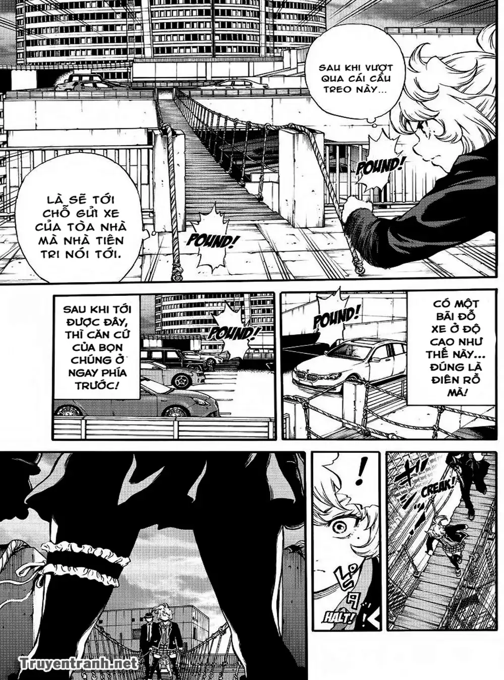 Truyện Tranh Đối Đầu Với Trọng Lực - Tenkuu Shinpan trang 4